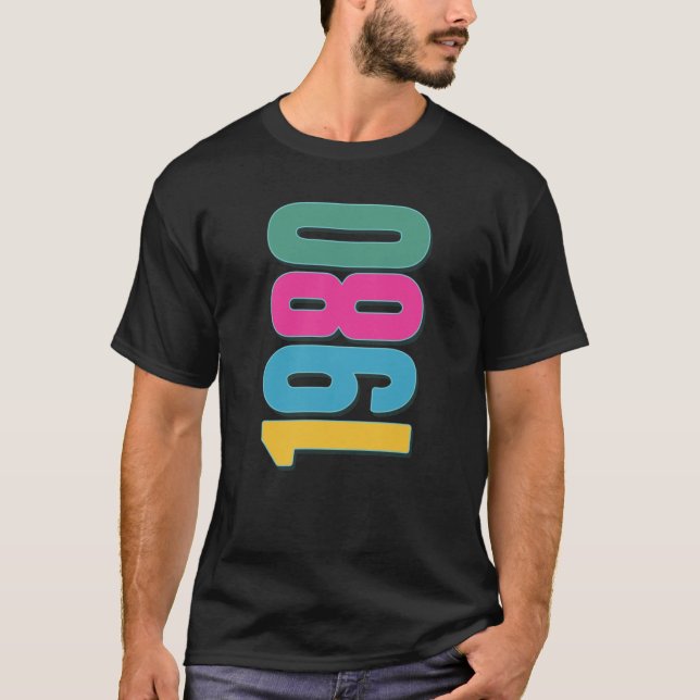 1980 The Best Decade  T-Shirt (Front)