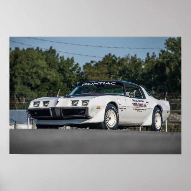 1980 Turbo Trans Am Pace Car Poster (Front)