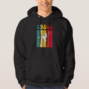 1980s Ballerina Ballet Dancer Retro Vintage Back T Hoodie