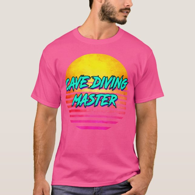 1980S Cave Diving Master T-Shirt (Front)