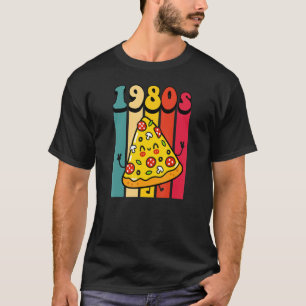 1980s Pizza Party Retro Vintage Back To The 80s Th T-Shirt