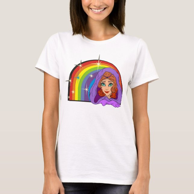 1980s Rainbow with Virgo T-Shirt (Front)