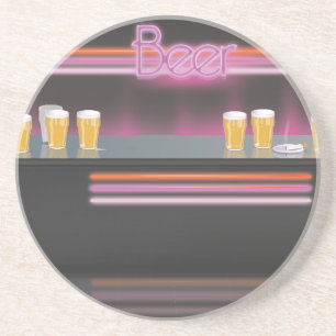 1980s Retro Bar Coaster