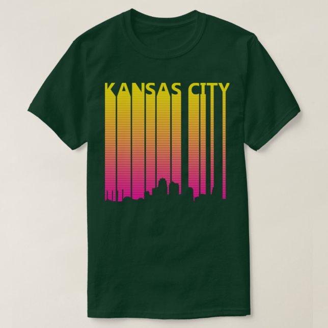 1980s Retro KansasCity T-Shirt (Design Front)