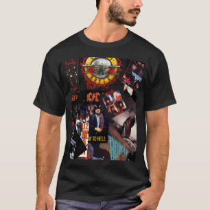 1980S Rock Bands Collage T-Shirt