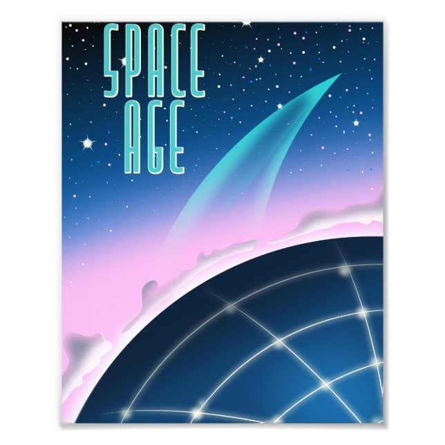 1980s space race poster (Front)
