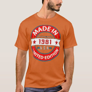 1981 42 Year T-Shirt