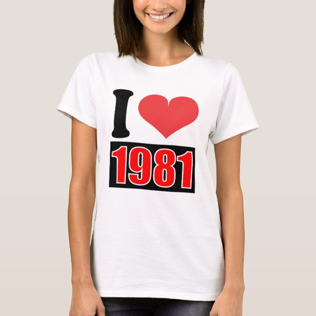 1981 - T-Shirt (Front)