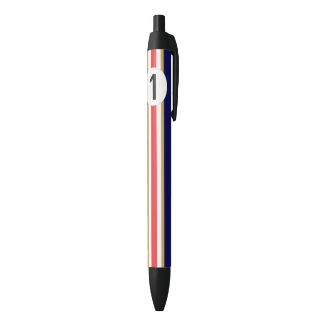 1982/1986 RACING BLACK INK PEN (Bottom (Vertical))