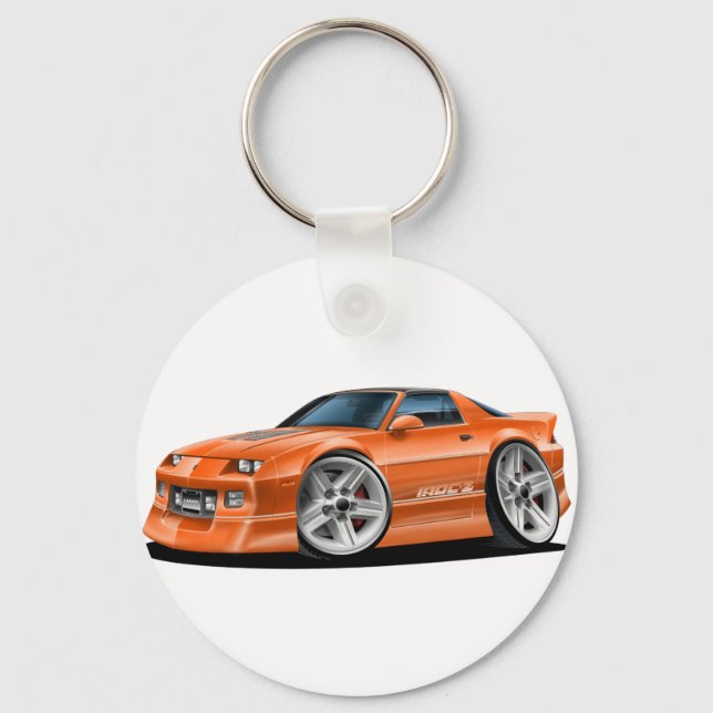 1982-92 Camaro Orange Car Key Ring (Front)