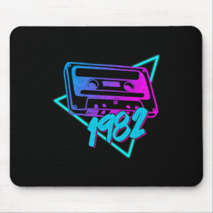 1982 Cette Tape Music Halloween Costume 80's Mouse Pad