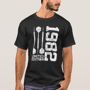 1982 DARTS 40TH BIRTHDAY T-Shirt