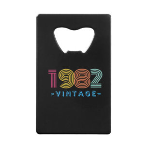 1982 Vintage Bottle Opener - Retro- Gift
