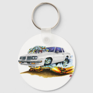 1983-88 Cutlass White Car Key Ring