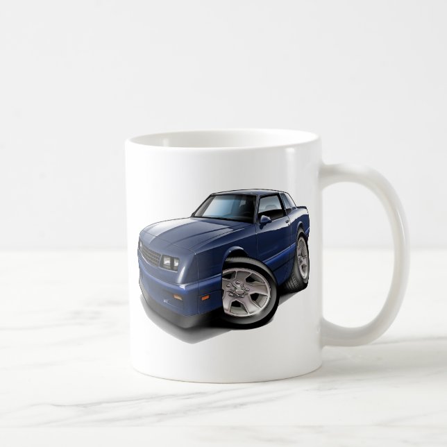 1983-88 Monte Carlo Blue Car Coffee Mug (Right)