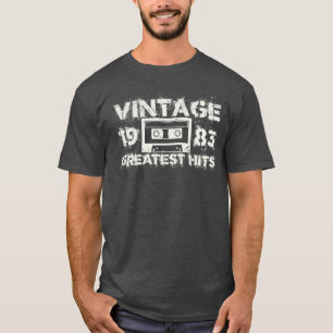1983 Greatest Hits Vintage White T-Shirt