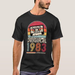1983 Vintage Birthday Retro  Men Woman T-Shirt