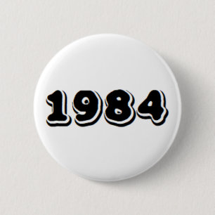 1984 6 CM ROUND BADGE