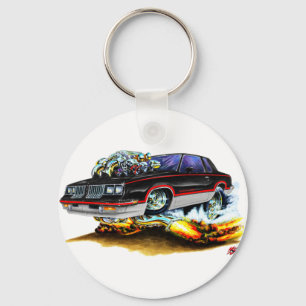 1984-88 Hurst Olds Black-Grey Car Key Ring