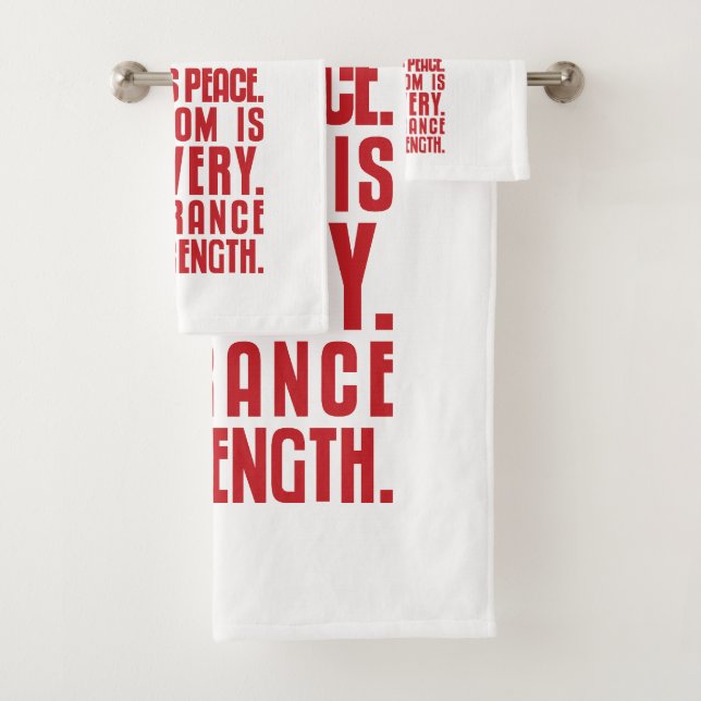 1984 BATH TOWEL SET (Insitu)