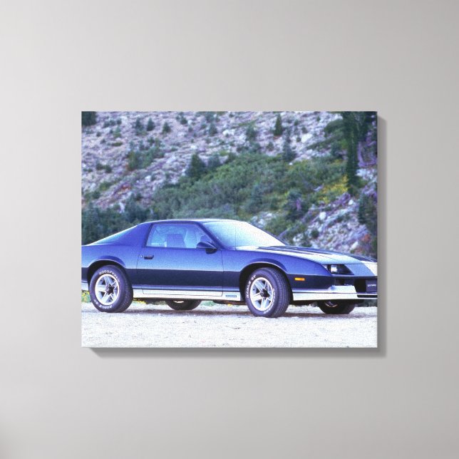 1984 Chevrolet Camaro Z28 Canvas Print (Front)