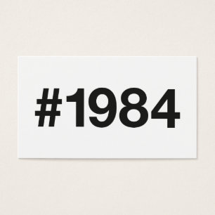1984 Hashtag 41 Birthday Anniversary