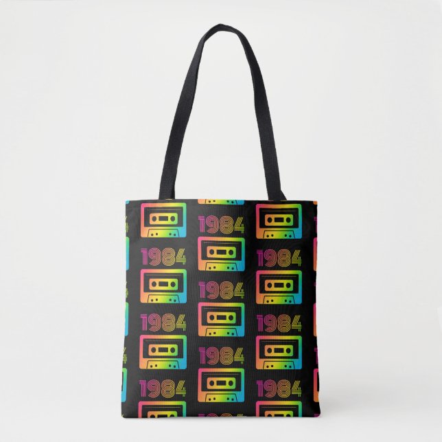 1984 Retro  Tote Bag (Front)