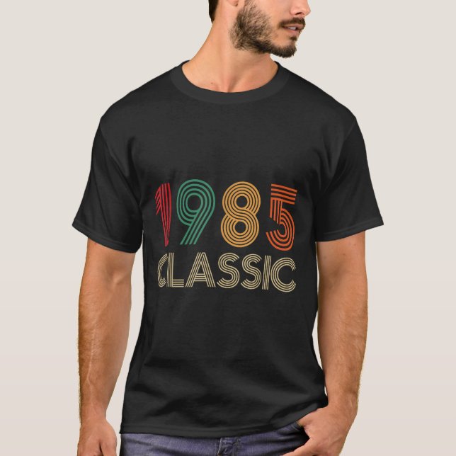 1985 Clic 40th Birthday For Men Women 40 Year Old  T-Shirt (Front)