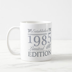 1985 Limited Edition 40th Birthday Coffee Mug