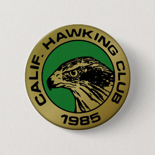 1985 Los Banos 6 Cm Round Badge