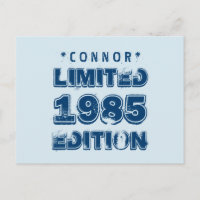 1985 or Any Year Birthday Limited Edition 30th V5Z