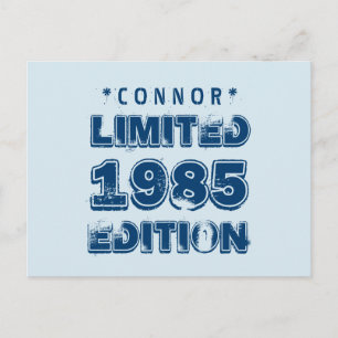 1985 or Any Year Birthday Limited Edition 30th V5Z Announcement Postcard