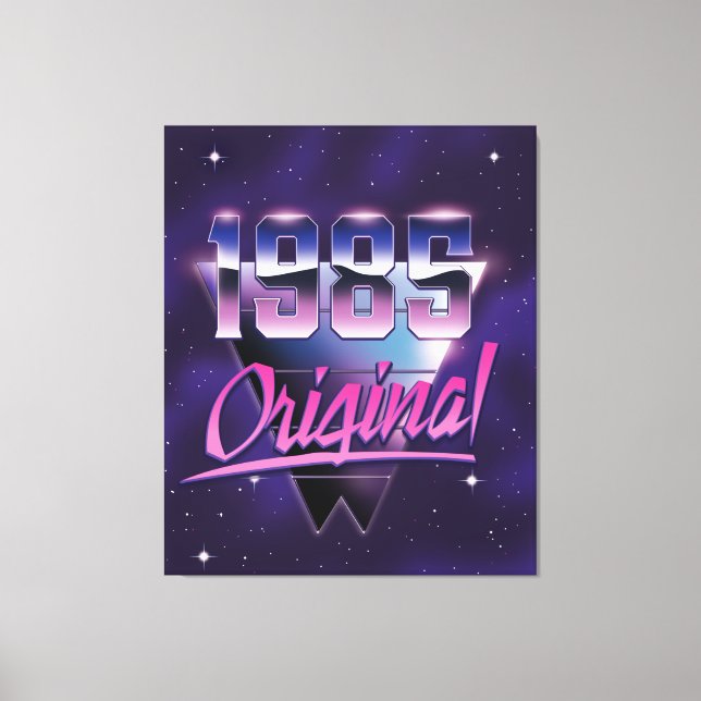 1985 Original Canvas Print (Front)