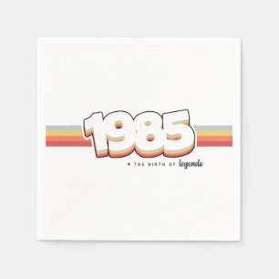 1985 The birth of legends Napkin