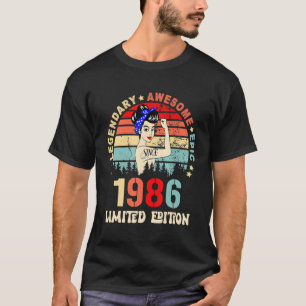 1986   36th Birthday  36 Year Old T-Shirt