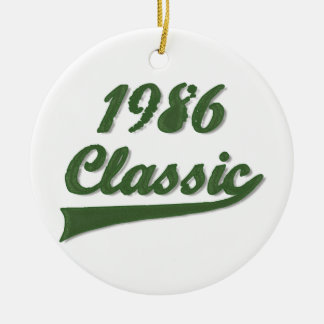 1986 Classic Ceramic Tree Decoration