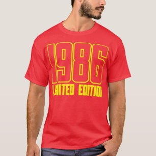 1986 Limited Edition Birthday Gift T-Shirt