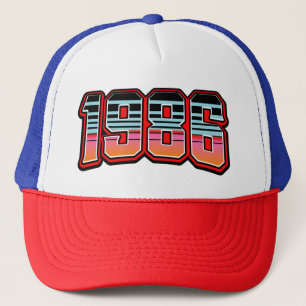 1986 T-Shirt Trucker Hat