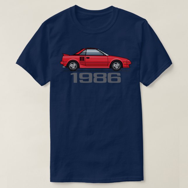 1986Red T-Shirt (Design Front)