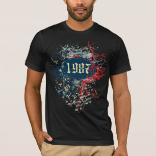 1987 Birthday Year or Since 1987 or Made in 1987 T-Shirt
