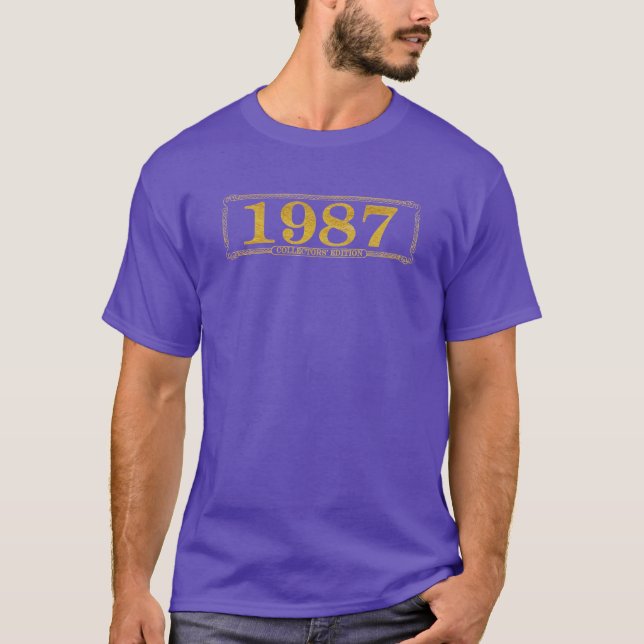 1987 Collectors Edition Purple T-Shirt (Front)