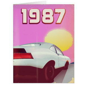 1987 sportscar poster