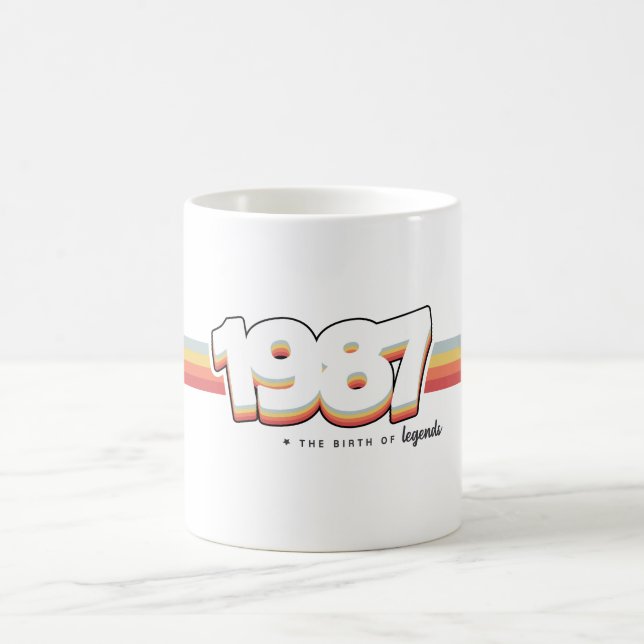 1987 The birth of legends Coffee Mug (Center)