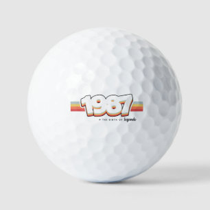 1987 The birth of legends Golf Balls