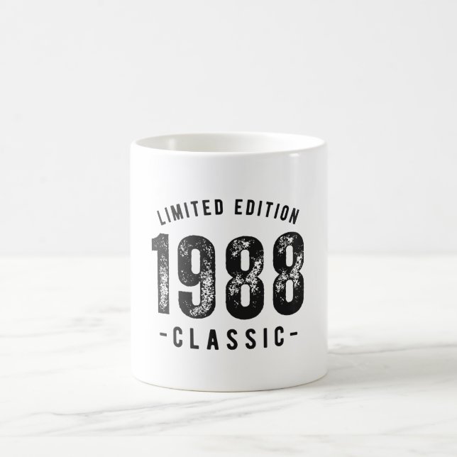 1988 Classic Birth Year Coffee Mug (Center)