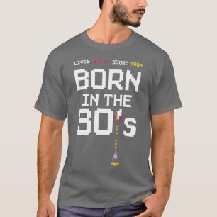 1989 Birtday Retro Gamer Piel Born in the 80s funn T-Shirt