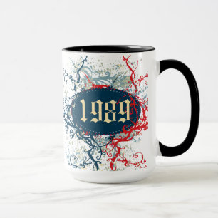 1989 Birthday Year or Since 1989 or Made in 1989 Mug
