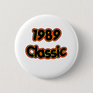 1989 Classic 6 Cm Round Badge