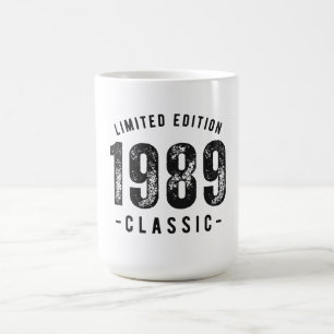 1989 Classic Birth Year Coffee Mug