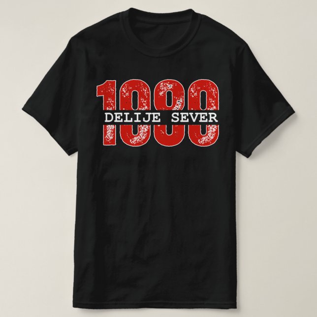 1989 Delije Sever  T-Shirt (Design Front)